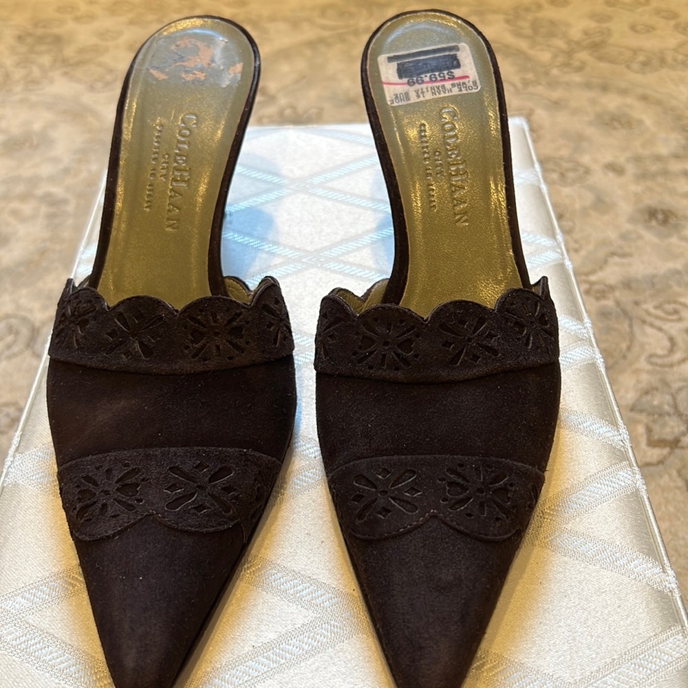 Cole Haan Kitten Mules